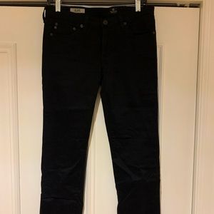 Ag Adriano Goldshmied Jeans Size 29 Soft Black Low Rise
